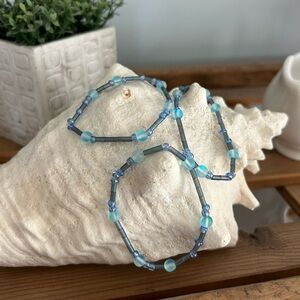 Sea-Glass Inspired Bracelet